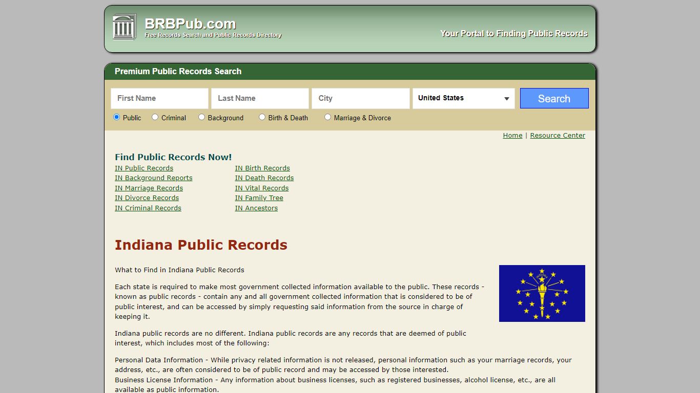 Free Indiana Public Records | Search Criminal and Civil Court Records ...